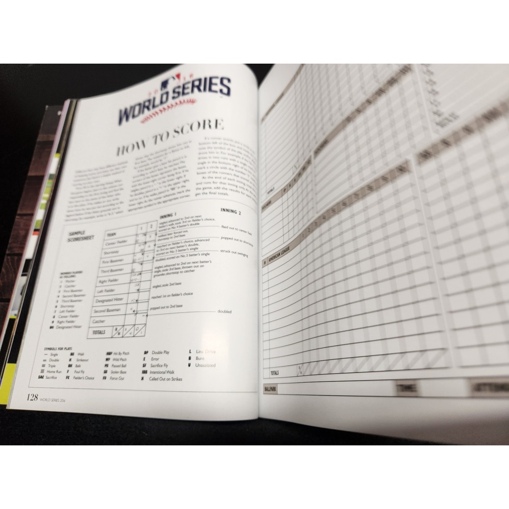 2016 MLB World Series Official Program Chicago Cubs Wrigley Field Anthony Rizzo - Picture 9 of 11